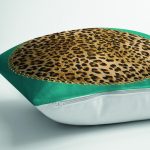 - Rh-K9281-Gorsel3 - Realhomes Leopar Desenli Dijital Baskılı Modern Yastık Kırlent Kılıfı Realhomes