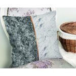 - Rh-K9288-Gorsel2 - Realhomes  Siyah & Beyaz Mermer Tasarımlı  Dijital Baskılı Dekoratif Yastık Kırlent Kılıfı Realhomes