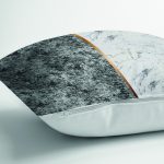 - Rh-K9288-Gorsel3 - Realhomes  Siyah & Beyaz Mermer Tasarımlı  Dijital Baskılı Dekoratif Yastık Kırlent Kılıfı Realhomes