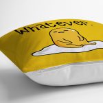 Özel Tasarım Whatever & Her Neyse Dijital Baskılı Modern Yastık Kırlent Kılıfı Realhomes