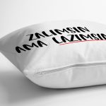 Özel Tasarım Zalımsın Ama Lazımsın Dijital Baskılı Dekoratif Yastık Kırlent Kılıfı Realhomes