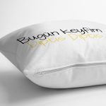 - Rh-K9315-Gorsel3 - Realhomes  Özel Tasarım Bugün Keyfim Dıptıs Dıptıs Dijital Baskılı Dekoratif Yastık Kırlent Kılıfı Realhomes