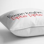 - Rh-K9316-Gorsel3 - Realhomes  Özel Tasarım Bugün Keyfim Dıptıs Dıptıs Dijital Baskılı Modern Yastık Kırlent Kılıfı Realhomes