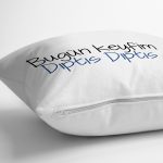 Özel Tasarım Bugün Keyfim Dıptıs Dıptıs Dijital Baskılı Modern Yastık Kırlent Kılıfı Realhomes