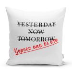 - Rh-K9323-Gorsel1 - Realhomes  Özel Tasarım Yapcez Onu Bi Ara Dijital Baskılı Dekoratif Yastık Kırlent Kılıfı Realhomes