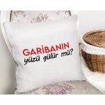 - Rh-K9324-Gorsel2 - Realhomes Özel Tasarım Garibanın Yüzü Gülür Mü ? Dijital Baskılı Modern Yastık Kırlent Kılıfı Realhomes