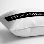 Özel Tasarım Devamke Dijital Baskılı Dekoratif Yastık Kırlent Kılıfı Realhomes