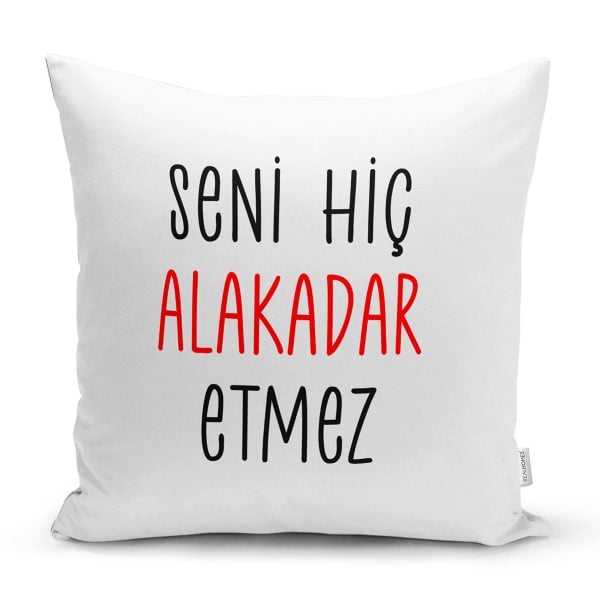 Özel Tasarım Sevgili Elleri Dijital Baskılı Dekoratif Yastık Kırlent Kılıfı Realhomes