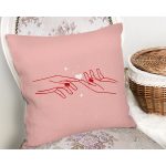 - Rh-K9347-Gorsel2 - Realhomes Özel Tasarım Bayan Elleri Dijital Baskılı Dekoratif Yastık Kırlent Kılıfı Realhomes