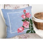 - Rh-K9359-Gorsel2 - Realhomes  Özel Tasarım Gül Tasarımlı Dijital Baskılı Modern Yastık Kırlent Kılıfı Realhomes