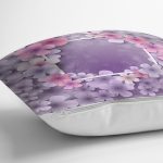 Özel Tasarım Gül Tasarımlı Dijital Baskılı Modern Yastık Kırlent Kılıfı Realhomes