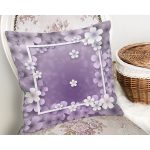 Özel Tasarım Gül Tasarımlı Dijital Baskılı Modern Yastık Kırlent Kılıfı Realhomes