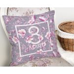 Özel Tasarım 8 Mart Gül Tasarımlı Dijital Baskılı Modern Yastık Kırlent Kılıfı Realhomes