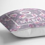 - Rh-K9364-2-Gorsel3 - Realhomes  Özel Tasarım 8 March Gül Tasarımlı Dijital Baskılı Modern Yastık Kırlent Kılıfı Realhomes