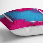 Özel Tasarım Gül Tasarımlı Dijital Baskılı Modern Yastık Kırlent Kılıfı Realhomes