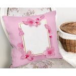 Özel Tasarım Gül Tasarımlı Dijital Baskılı Modern Yastık Kırlent Kılıfı Realhomes