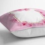 Özel Tasarım Gül Tasarımlı Dijital Baskılı Modern Yastık Kırlent Kılıfı Realhomes