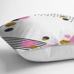 - Rh-K9368-Gorsel3 - Realhomes Özel Tasarım Renkli Puantiye Detaylı Dijital Baskılı Modern Yastık Kırlent Kılıfı Realhomes