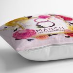 - Rh-K9372-2-Gorsel3 - Realhomes Özel Tasarım 8 March Gül Tasarımlı Dijital Baskılı Modern Yastık Kırlent Kılıfı Realhomes