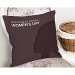 - Rh-K9375-2-Gorsel2 - Realhomes International Women's Day Tasarımlı Dijital Baskılı Modern Yastık Kırlent Kılıfı Realhomes
