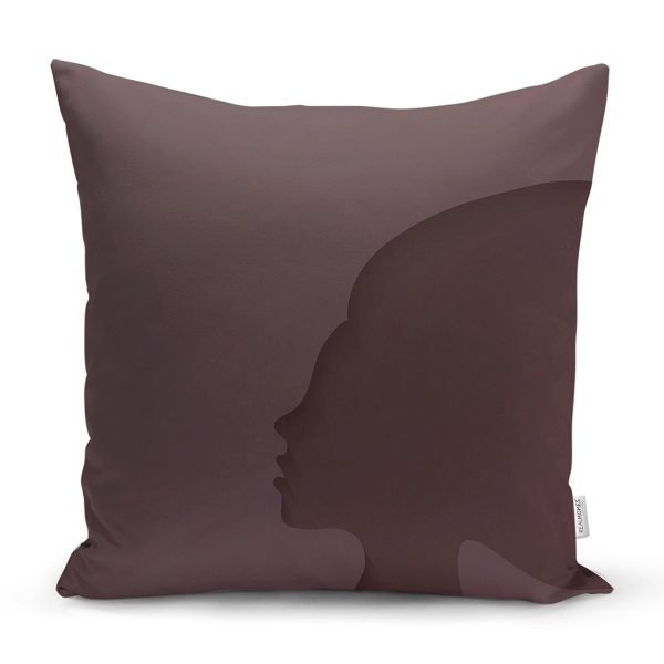 Özel Tasarım 8 Mart Gül Tasarımlı Dijital Baskılı Modern Yastık Kırlent Kılıfı Realhomes