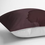 - Rh-K9375-Gorsel3 - Realhomes Kadın Silüet Tasarımlı Dijital Baskılı Modern Yastık Kırlent Kılıfı Realhomes