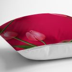 Özel Tasarım Gül Temalı Dijital Baskılı Modern Yastık Kırlent Kılıfı Realhomes