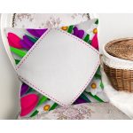 Özel Tasarım Çiçek Desenli Dijital Baskılı Modern Yastık Kırlent Kılıfı Realhomes