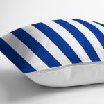 - Rh-K9405-Gorsel3 - Realhomes Lacivert Beyaz Düz Çizgi Tasarımlı Dijital Baskılı Dekoratif Yastık Kırlent Kılıfı Realhomes