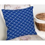 - Rh-K9409-Gorsel2 - Realhomes Lacivert Pul Tasarımlı Dijital Baskılı Dekoratif Yastık Kırlent Kılıfı Realhomes