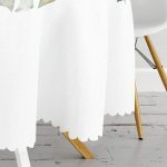 - MasaYuv-10067-Gorsel3 - Realhomes  Tropik Yaprak Tasarımlı Dijital Baskılı Yuvarlak Masa Örtüsü - Çap 140cm Realhomes