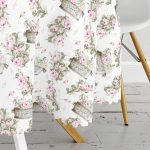 Flower & Çiçek Demetleri Özel Tasarım Dijital Baskılı Modern Yuvarlak Masa Örtüsü - Çap 140cm Realhomes