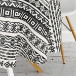 - MasaYuv-10331-Gorsel3 - Realhomes İskandinav Desenli Etnik Tasarımlı Dijital Baskılı Modern Yuvarlak Masa Örtüsü - Çap 140cm Realhomes