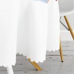 Suluboya Çizimli Şakrak Kuşu Özel Tasarım Dijital Baskılı Modern Yuvarlak Masa Örtüsü - Çap 140cm Realhomes