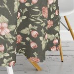 Renkli Gül Motifli Dijital Baskılı Modern Yuvarlak Masa Örtüsü - Çap 140cm Realhomes