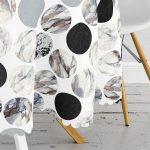 - MasaYuv-2056-Gorsel3 - Realhomes Yuvarlak Desenli Modern Dijital Baskılı Yuvarlak Masa Örtüsü - Çap 140cm Realhomes