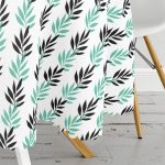 - MasaYuv-2077-Gorsel3 - Realhomes  Renkli Yapraklar Dijital Baskılı Yuvarlak Masa Örtüsü - Çap 140cm Realhomes