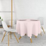 Realhomes Özel Tasarım Dijital Baskılı Modern Yuvarlak Masa Örtüsü - Çap 140cm Realhomes