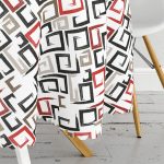 - MasaYuv-2393-Gorsel3 - Realhomes Labirent Çizimli Modern Dijital Baskılı Yuvarlak Masa Örtüsü - Çap 140cm Realhomes