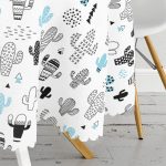 Puanlı Çöl Bitkisi Yuvarlak Masa Örtüsü - Çap 140cm Realhomes