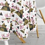 Mozaik Desenli Yuvarlak Masa Örtüsü - Çap 140cm Realhomes