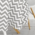 Zİgzag Desenli Dijital Baskılı Yuvarlak Masa Örtüsü - Çap 140cm Realhomes