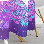 - MasaYuv-5015-Gorsel3 - Realhomes Realhomes Dijital Baskılı Özel Tasarım Modern Yuvarlak Masa Örtüsü - Çap 140cm Realhomes