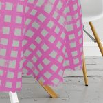 - MasaYuv-5236kolaj-Gorsel3 - Realhomes  Geometrik Kolaj Kare Motifli Yuvarlak Masa Örtüsü - Çap 140cm Realhomes