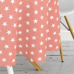 Modern Yıldız Desenli Dijital Baskılı Yuvarlak Masa Örtüsü - Çap 140cm Realhomes