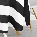 - MasaYuv-537-Gorsel3 - Realhomes  Modern Kalp Desenli Dijital Baskılı Yuvarlak Masa Örtüsü - Çap 140cm Realhomes