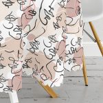 Botanik Portre Dijital Baskılı Özel Tasarım Yuvarlak Masa Örtüsü - Çap 140cm Realhomes