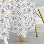 - MasaYuv-5383-Gorsel3 - Realhomes Geometrik Çizimli Renkli Özel Tasarım Dijital Baskılı Yuvarlak Masa Örtüsü - Çap 140cm Realhomes