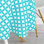 - MasaYuv-553-Gorsel3 - Realhomes  Turkuaz Renkli Özel Tasarım Dijital Baskılı Yuvarlak Masa Örtüsü - Çap 140cm Realhomes