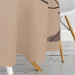 - MasaYuv-5754-Gorsel3 - Realhomes RealHomes Bohemian Özel Tasarım Yuvarlak Masa Örtüsü - Çap 140cm Realhomes